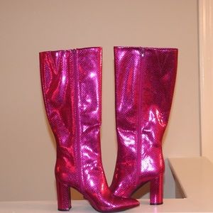 Pink Boots